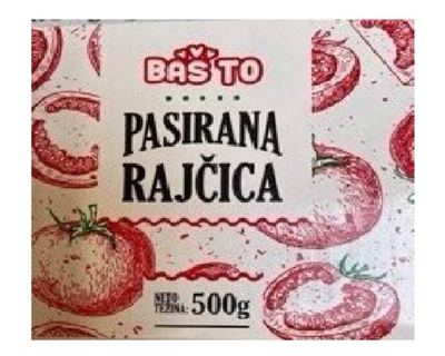 PASIRANA RAJČICA 500g TOP KAN