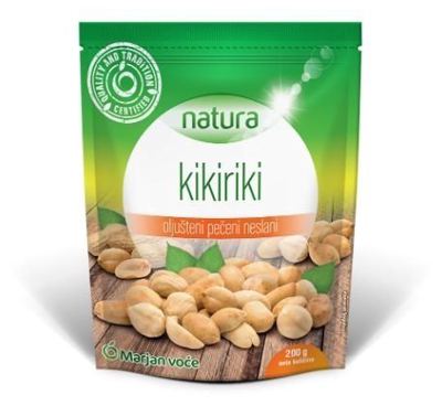 KIKIRIKI OLJUŠTENI PEČENI NESLANI 200g MARJAN VOĆE