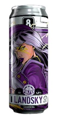 *PIVO PULFER 0.50L LANDSKY SESSION IPA -24/1- 4.9%ALC LIMENKA