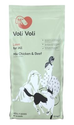 HRANA ZA PSE VOLI VOLI CHCICKEN&BEEF 13 kg