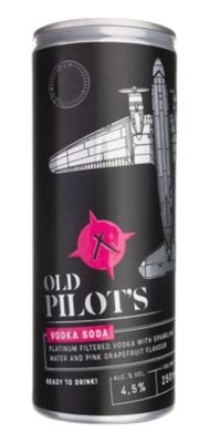 *RTD VODKA SODA OLD PILOTS 0,25L -24/1