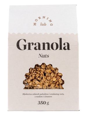 GRANOLA MORNING LAB NUTS 350g