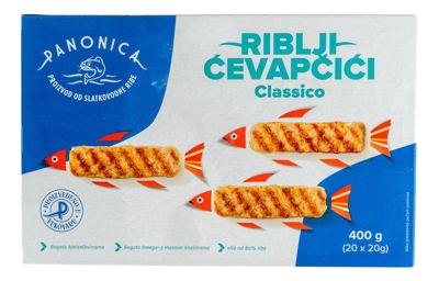 RIBLJ.ĆEVAPČIĆI PANONICA 400 g