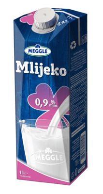 MLIJEKO UHT 0,9% MEGGLE 1 L