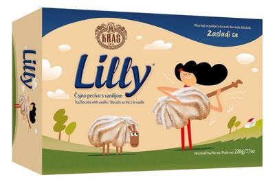 LILLY VANILA 220GR KRAS