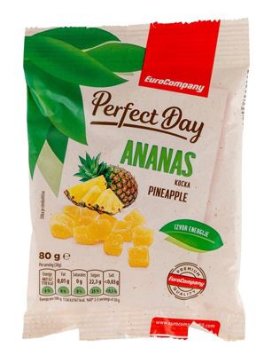 ANANAS KOCKA 80G -24/1- PD