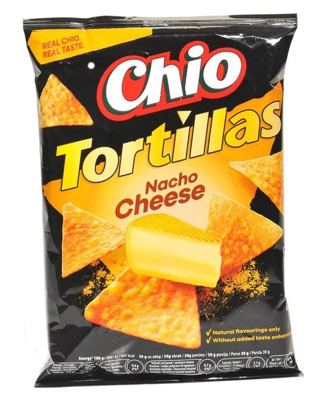 CHIO TORTILLA NACHO CHEESE 110G(12)