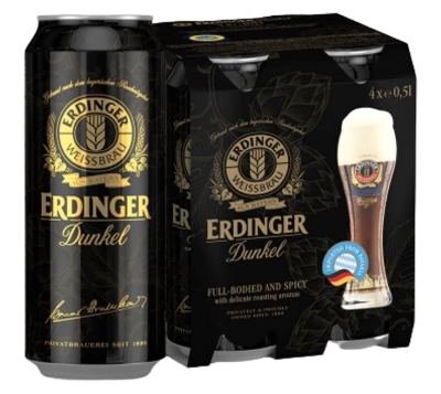 ERDINGER WEISSBIER 4X0,5 l LIMENKA