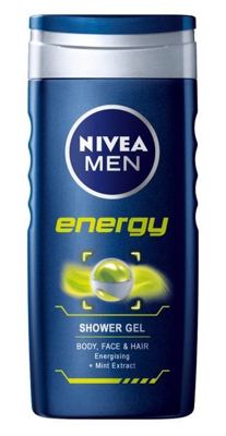 NIVEA GEL TUŠ.250ml ENERGY MUŠKI