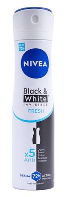 DEO SPR.NIVEA B&W FRESH 150 ml