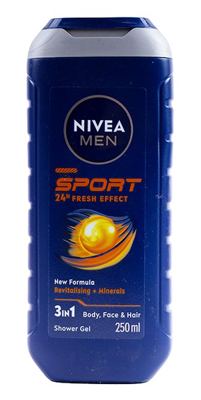 GEL ZA TUŠIRANJE MEN SPORT NIVEA 250ML