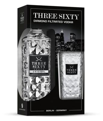 PP VODKA THREE SIX. 0,7 L+ČAŠA