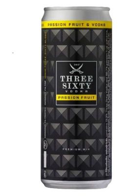 VODKA THREE SIX.MARACU. 0,33 L