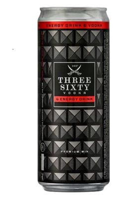 VODKA THREE SIX.ENERGY 0,33 L
