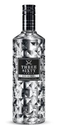 VODKA ORGINAL THREE SIXTY 1,0 (6)*