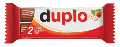 Duplo Vafel čokoladni 2x18,2g