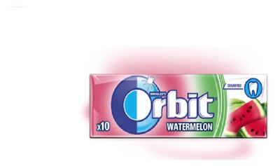 ŽVAKE ORBIT DRAŽE 14G WATERMELON -30/1-