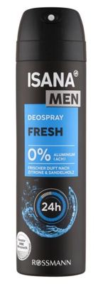 DEO SPRAY ISANA MEN FR.150 ml