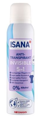 DEO SPRAY ISANA INVISI. 150 ml