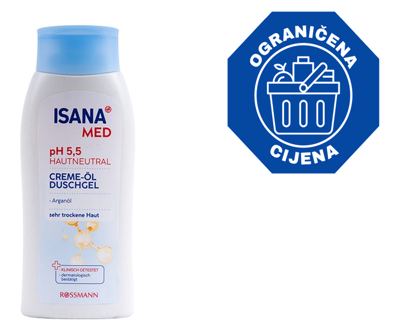 ULJNI GEL TUŠ.ISANA MED 250 ml