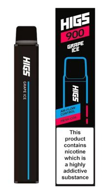 E-CIGARETA HIGS XL 900 GRAPE ICE