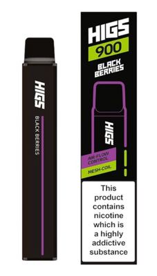 E-CIGARETA HIGS XL 900 BLACK BERRIES