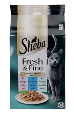 HRANA ZA MAČKE IZBOR RIBE SHEBA 6X50G