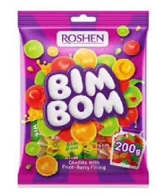 BIM-BOM TVRDI BOMBONI VOĆNI MIX 200G