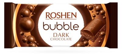 Cokolada ROSHEN vazdusasta crna 80g 20
