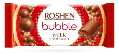 N-ČOK ROSHEN 80G MLIJEČNA S MJEHURIĆIMA -20/1-