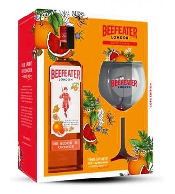 *GIN BEEFEATER BLOOD 0,7L + 1 ČAŠA
