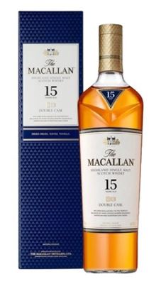 *WHISKY MACALLAN 15YO 0.7L SINGLE MALT DOUBLE CASK