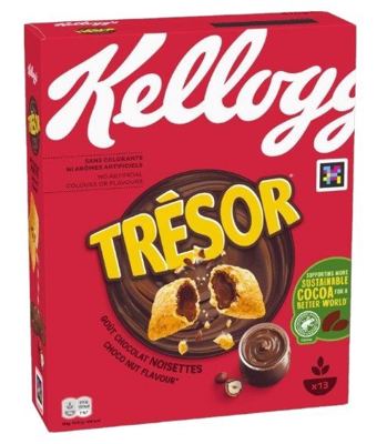 KELLOGGS CEREALS TRESOR NOUGAT 410