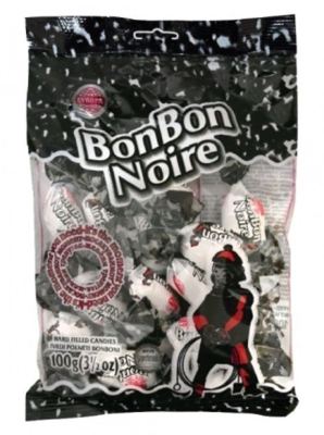 BOMBON NOIRE MINT 100g