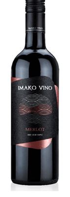 VINO CRVENO MERLOT 0.75L IMAKO