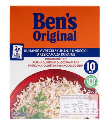 BENS ORIG.RIŽA DUGO ZR.PAR.VR.250g
