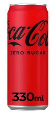 N-*COCA COLA 0.33L ZERO -24/1- LIMENKA