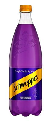 SCHWEPPES 1L PURPLE TONIC STYLE