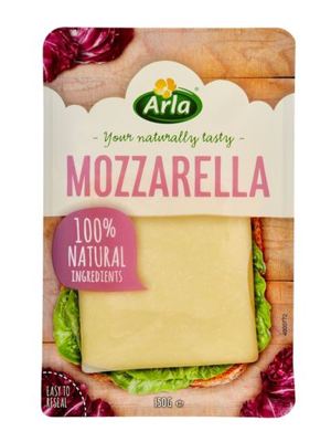 MOZZARELLA SLICES 150 g ARLA