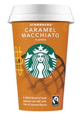N-KAVA STARBUCKS CARAMEL MACCHIATO CUP 220ML -10/1-