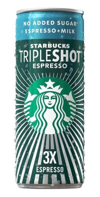 KAVA TRIPLESHOT ESPRESSO BEZ ŠEĆERA 300 ml STARBUC
