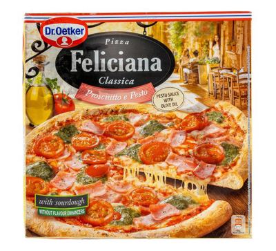 PIZZA FELICIANA PROSCIUTTO E PESTO 360g