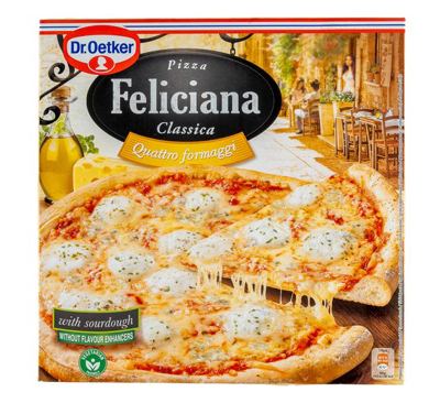 PIZZA FELICIANA QUATTRO FORMAGGI 325g
