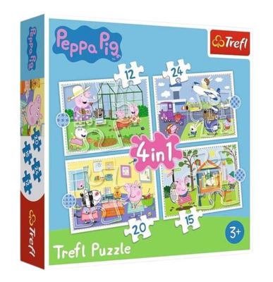 PUZZLE 4 U 1 PEPPA PIG 34359 NIRD