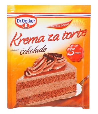 KREMA ZA TORTE 65 g ČOK. DR.OET