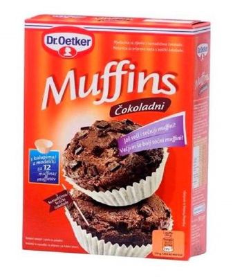 MUFFINS ČOKO.360 g DR.OETKER