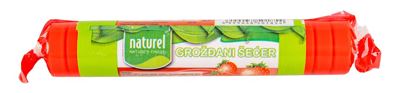 NATUREL DEKSTROZA BOMB.JAGODA 39g