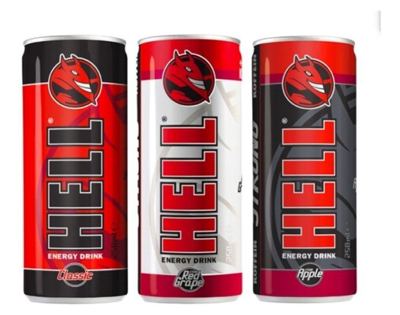 HELL ENERGY DRINK 4x0,25L CLASSIC