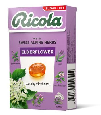 BOMBON BEZ ŠECERA RICOLA ZOVA 40G