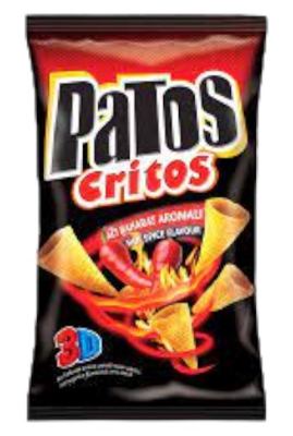 PATOS CRITOS HOT SPICE 90G
